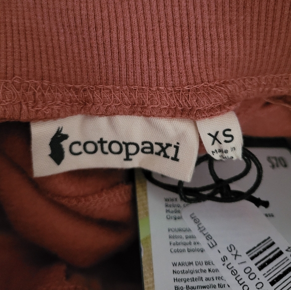 🆕 NWT Cotopaxi Organic Sweatpants-Earthen, XS - Picture 11 of 13